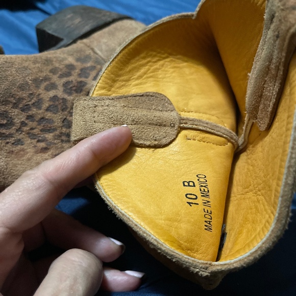 Old Gringo Leopardito Ladies Western Boots - Picture 3 of 7